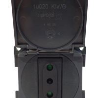 UTIČNICA 230 V. SA POKLOPCOM