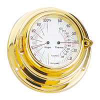 THERMOMETER-HIGROMETAR Ø MM. 125