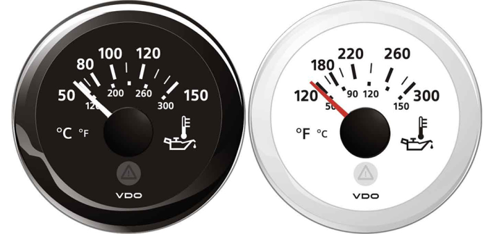 VDO - INSTRUMENT TEMPERATURE ULJA U MOTORU Ø MM.52