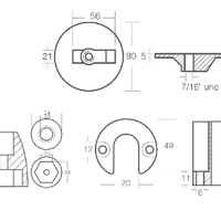 ANODE KIT ZA MERCRUISER BRAVO III - Slika 2