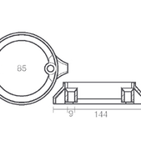 ANODE KIT ZA VOLVO 280 DUAL PROP - Slika 2