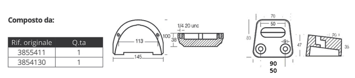 ANODE KIT ZA VOLVO SX - Slika 2