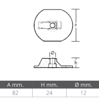 ANODA ZA YANMAR OR.REF.196350-02570 - Slika 2