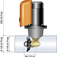 QUICK - PRAMČANI PROPELER  KOMPLET BTQ 110-25 12V - Slika 2