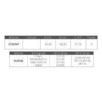 SUZUKI - IMPELER 4T 90-115 KS - Slika 2