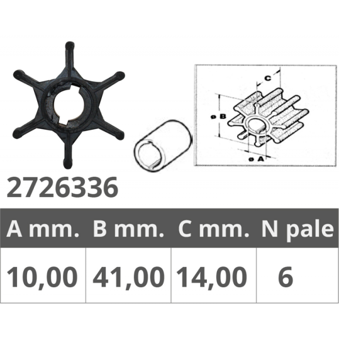 SUZUKI - IMPELER  2T 2-2,2-4-5-6-8 KS