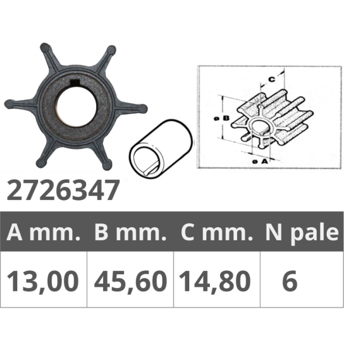 HONDA - IMPELER 4T 8-10HP