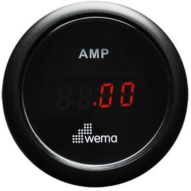 WEMA - AMPERMETAR  +/- 150AH, digitalni sa senzorom 52mm