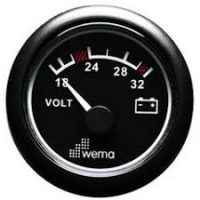 WEMA - VOLTMETAR ANALOGNI 24 V  52 mm
