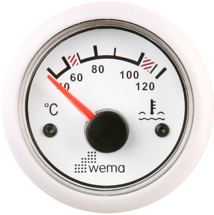 WEMA - MJERAČ TEMPERATURE VODE 52 mm - Slika 2