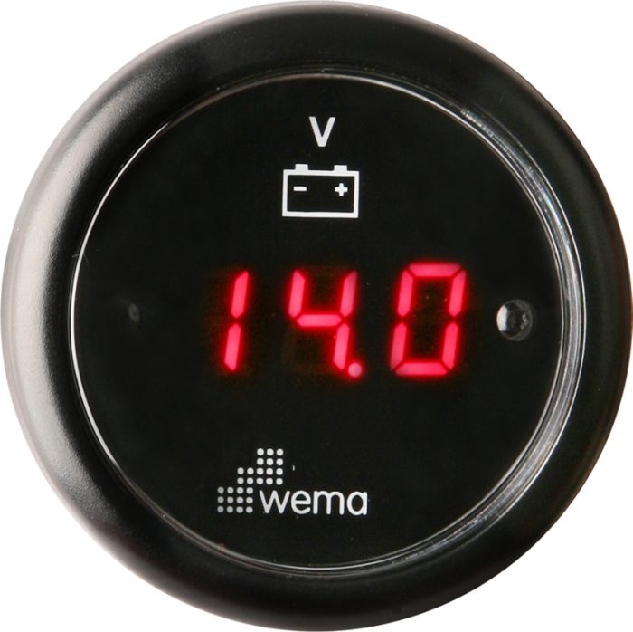 WEMA - VOLTMETAR DIGITALNI , 8-32V, 52 mm