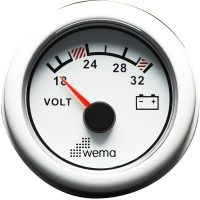 WEMA - VOLTMETAR ANALOGNI 24 V  52 mm - Slika 2