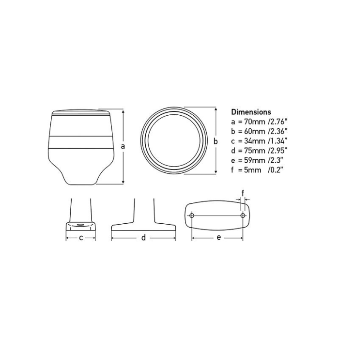 HELLA - JARBOLNO SVJETLO 360 NAVILED - Slika 3