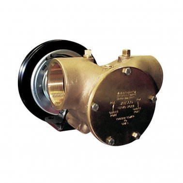 JABSCO - BRONČANA PUMPA ELEKTROMAGNETSKA SPOJKA  - jednostruka remenica B - 24V