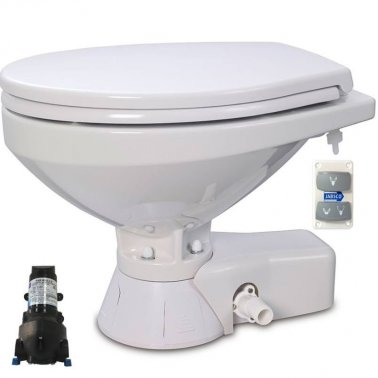 JABSCO - ELEKTRIČNI WC Quiet Flush obični 24V + pumpa