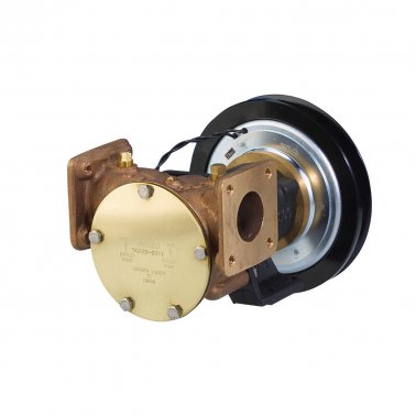 JABSCO - BRONČANA PUMPA ELEKTROMAGNETSKA - dupla remenica A - 24V