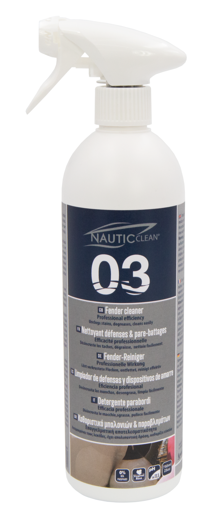 NAUTIC CLEAN - ČISTAČ BOKOBRANA br. 03*