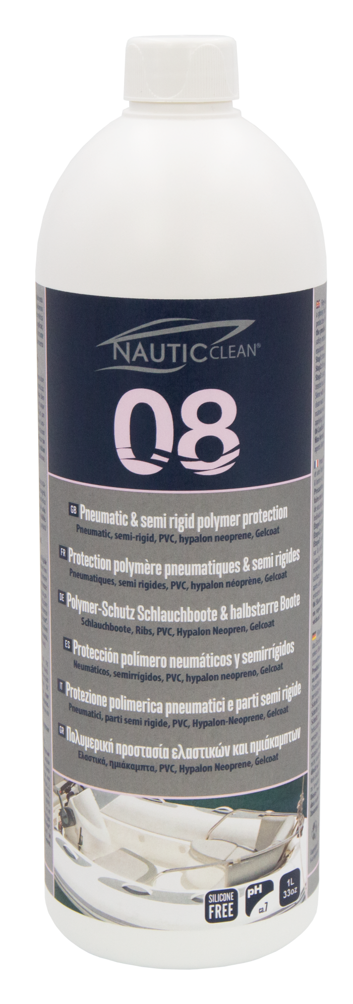 NAUTIC CLEAN - SREDSTVO ZA ZAŠTITU GUMENJAKA br. 08*