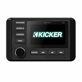 KICKER MARINE AUDIO - KMC4 multimedijski audio izvor - 4 kanala - AM/FM/Bluetooth/USB - Zaslon u boji