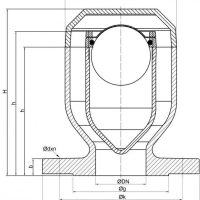 ODZRAČNI VENTIL ZA SPREMNIK  - Ø165mm - Slika 3