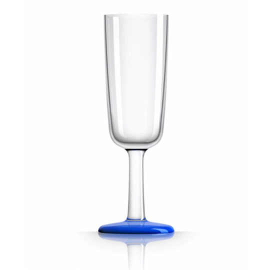 PLASTIMO-ČAŠE ZA ŠAMPANJAC PLAVA 180 ML - V 185 x Ø 65 MM