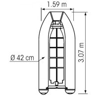 PLASTIMO- GUMENJAK ALUMINIJSKI TRUP - Slika 2