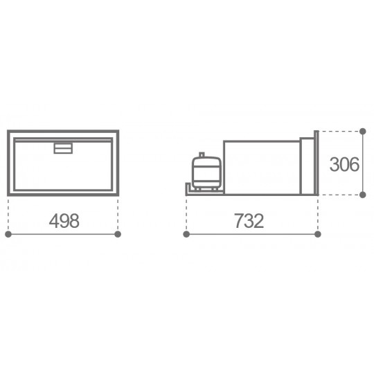 VITRIFRIGO-DW35 OCX2 RFX HLADNJAK S LADICAMA - Slika 3