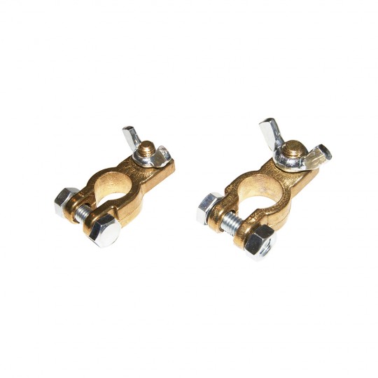 CROSSEVEN - POLIRANI MESINGANI TERMINALI ZA BATERIJU