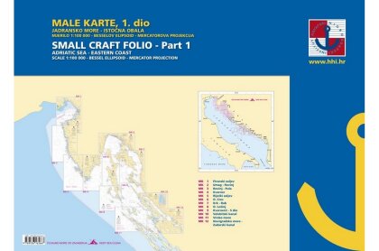 Male karte I. dio (sjever), Istočni Jadran