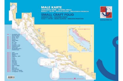 Male karte  Jadran, spiralni uvez