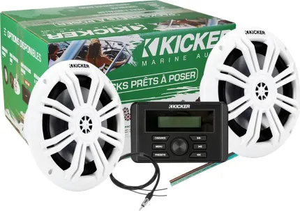 KICKER MARINE -  Performance Audio paket – KMC3 i HP 6,5"